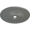 Ekena Millwork Galveston Ceiling Medallion (Fits Canopies up to 4 3/4"), 36 5/8"OD x 3 5/8"ID x 2 3/8"P, Silver CM36GLSLS - alternate 3